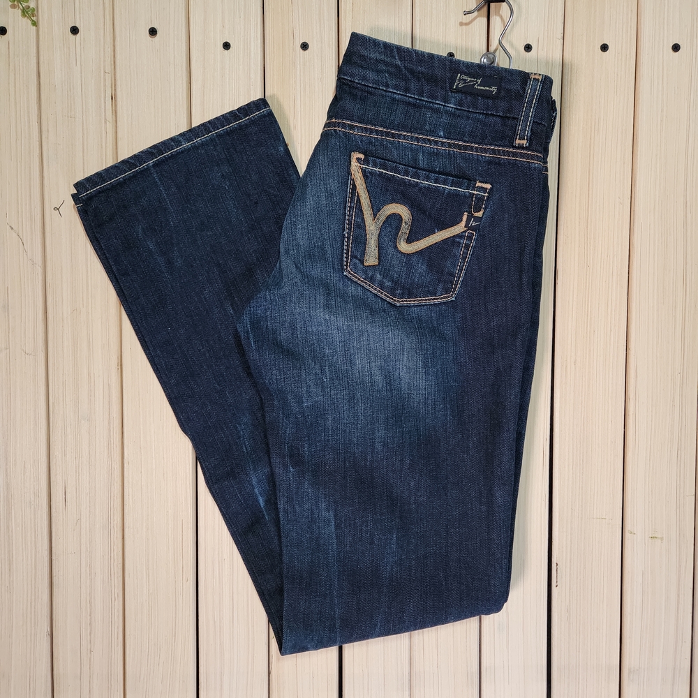 Citizens Of Humanity Y2K Jeans Womens Straight Leg Size 29. Made In USA